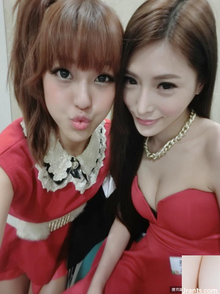 32C sexy và nóng bỏng D”~Li Xiaoxing~Chụp ảnh tự sướng với bộ ngực lộ ra trên taxi, đường cong ngực siêu quyến rũ (70P) - Ảnh 42