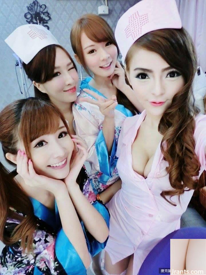 Cô gái đầy nắng và ngọt ngào 32D ~Mai Mai~Fu Jen Chụp ảnh nhóm Đại học Công giáo, mặc đồ khoét lỗ nóng bỏng, nóng bỏng đến kinh ngạc (56P) - Ảnh 14