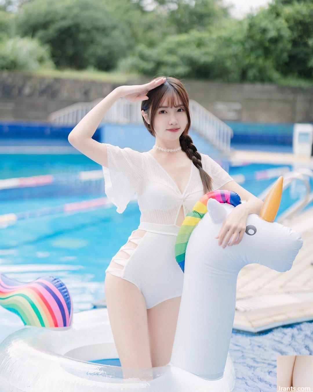 Người đẹp dễ thương trên mạng “Huimi” mỉm cười dịu dàng có thể tiếp thêm sức mạnh cho người hâm mộ (10P) - Ảnh 8