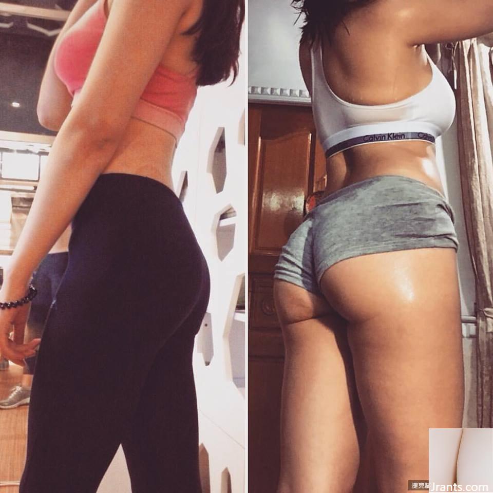 (Hot girl gợi cảm) Cô gái nóng bỏng siêu gợi cảm 34D với cặp mông săn chắc ~ Cai Yunjie ~ Kết quả tập thể dục tự thân, mông đẹp và bóng khiến người ta chết lặng (80P) - Ảnh 7