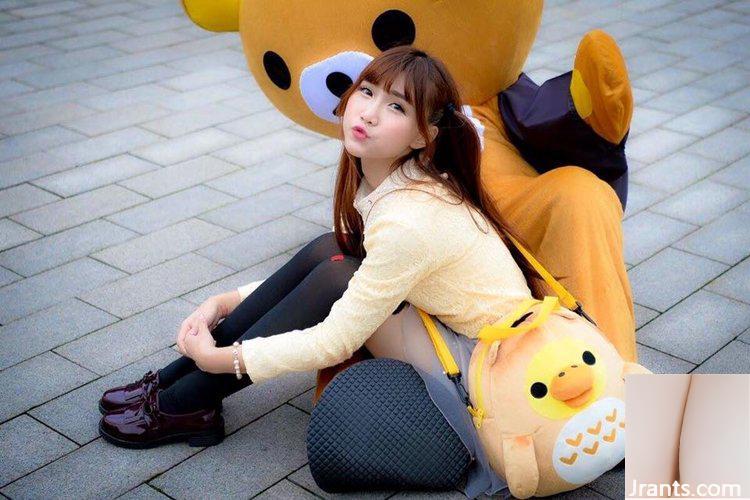 “Lãnh địa tuyệt đối” của đồng phục học sinh Nữ giám sát gợi cảm Qiao Qiaoer Sylvia trong chiếc tất đen (20P) - Ảnh 18