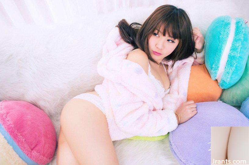 Madou nóng bỏng và quyến rũ ~ Kumi Xixi ~ quỳ trên ghế đeo dương vật nhỏ, cặp mông đầy đặn thật quyến rũ (32P) - Ảnh 11