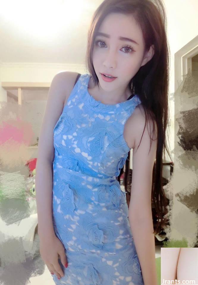 Người mẫu trẻ gợi cảm ngực C ~ Guai Huang Weiwei ~ Chỉ mặc quần lót và đồ lót trong bồn tắm, cặp mông trắng nõn soi gương (28P) - Ảnh 16