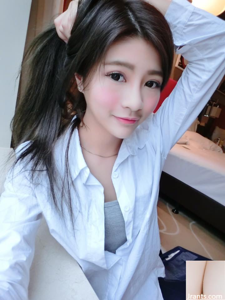 ~Momo Maomao~Kenting mặc bộ bikini trắng khoét lỗ nắng và bắt mắt - Ảnh 42