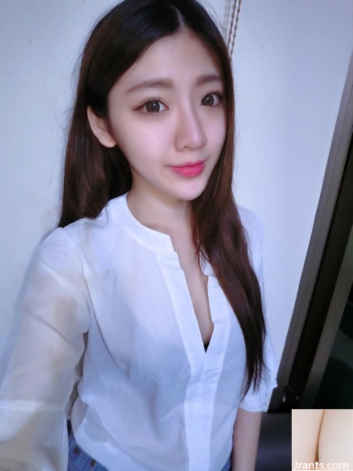 Hoa khôi quán burger Huang Guanjie là mỹ nhân phụ trợ phong cách Hàn Quốc - Ảnh 14