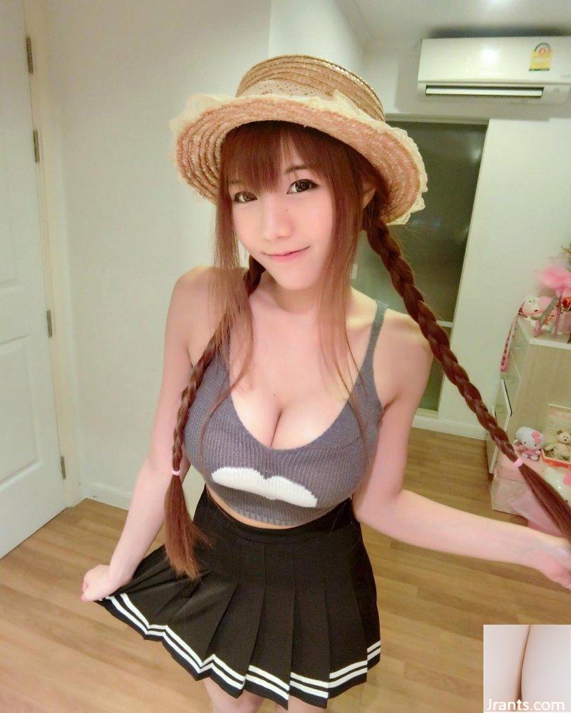 Cô gái xinh đẹp với làn da trắng và bộ ngực G ~ Alice - Ảnh 40