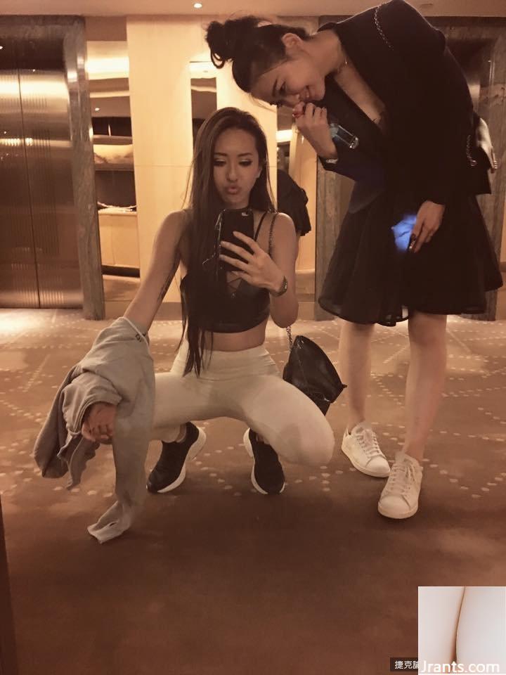 Cựu người mẫu gợi cảm da đen và gợi cảm ~ Qiangqiang (Lin Jialing) ~ khỏa thân hoàn toàn trên giường khách sạn Hồng Kông, thân hình đẹp và siêu hấp dẫn (47P - Ảnh 40