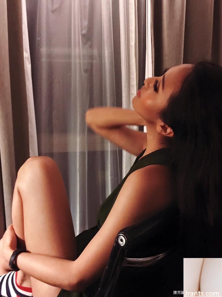 Cựu người mẫu gợi cảm da đen và gợi cảm ~ Qiangqiang (Lin Jialing) ~ khỏa thân hoàn toàn trên giường khách sạn Hồng Kông, thân hình đẹp và siêu hấp dẫn (47P - Ảnh 42