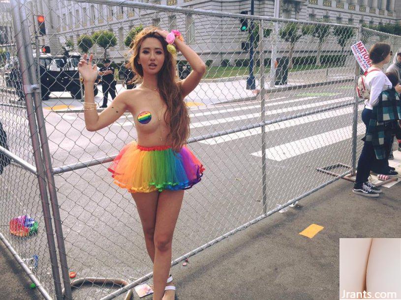 Cựu người mẫu gợi cảm da đen và gợi cảm ~ Qiangqiang (Lin Jialing) ~ khỏa thân hoàn toàn trên giường khách sạn Hồng Kông, thân hình đẹp và siêu hấp dẫn (47P - Ảnh 9