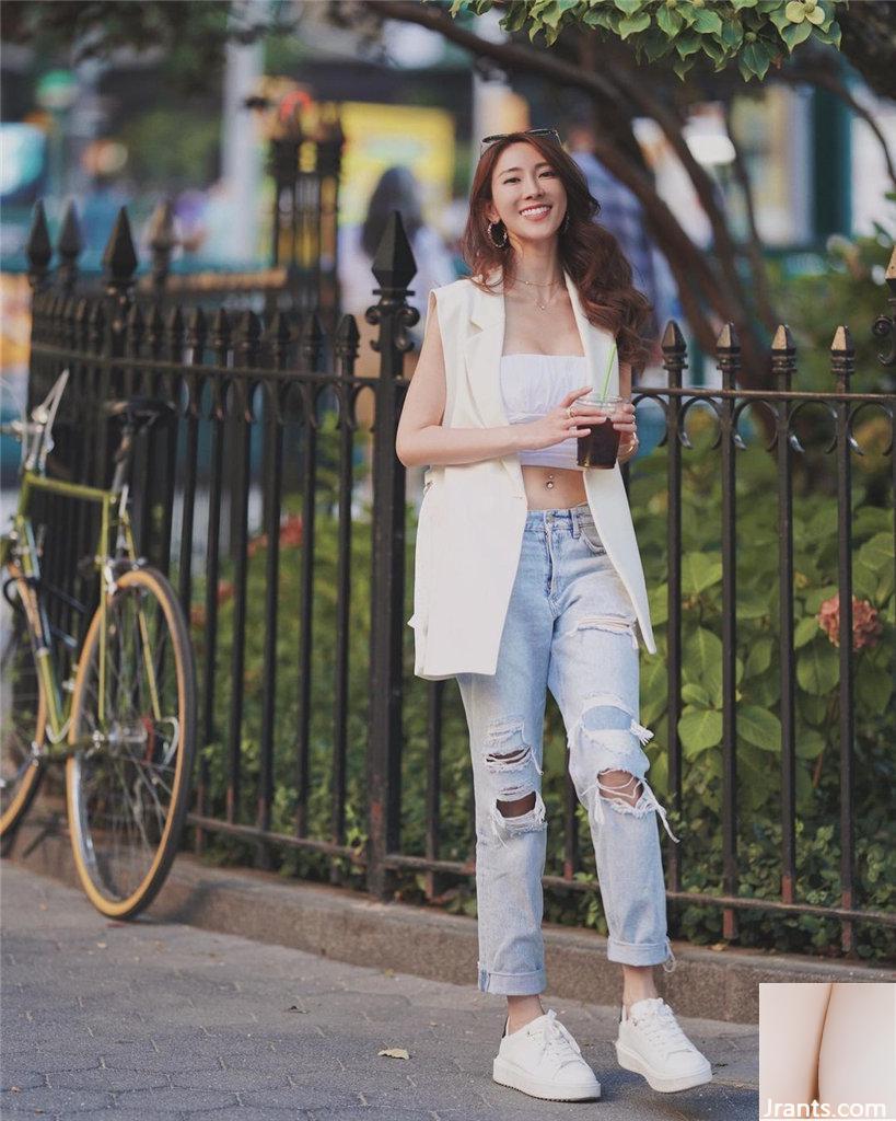 Mái tóc dài bồng bềnh và dáng người gợi cảm của chị Anna khiến cơ thể bơm máu (17P) - Ảnh 5