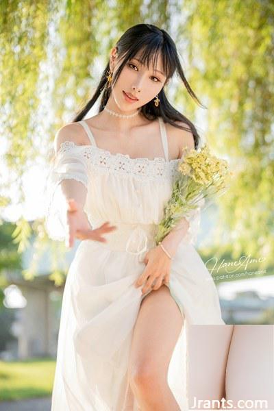 (Thu thập trực tuyến) Cô gái phúc lợi HaneAme “Dã ngoại mùa hè” Độc quyền VIP (49P) - Ảnh 37