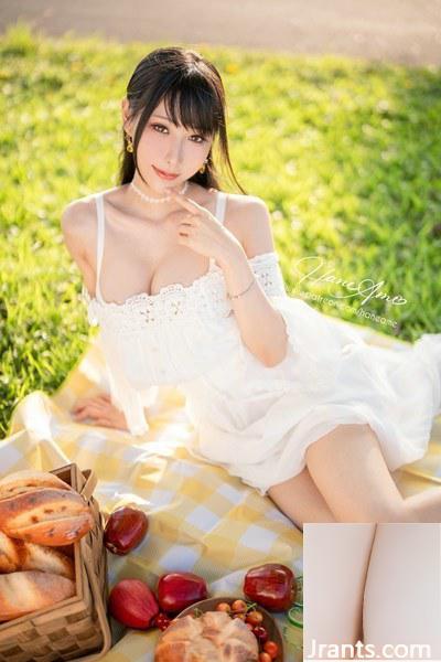 (Thu thập trực tuyến) Cô gái phúc lợi HaneAme “Dã ngoại mùa hè” Độc quyền VIP (49P) - Ảnh 45