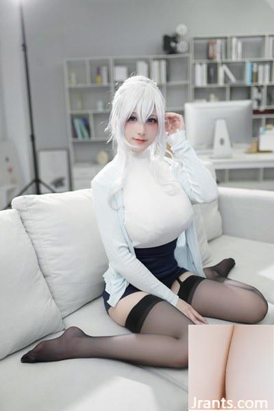 (Bộ sưu tập trực tuyến) Cô gái phúc lợi Youai “Cô gái tuyết góa phụ” Độc quyền VIP (71P) - Ảnh 10