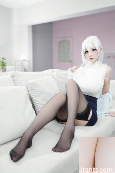 (Bộ sưu tập trực tuyến) Cô gái phúc lợi Youai “Cô gái tuyết góa phụ” Độc quyền VIP (71P) - Ảnh 19