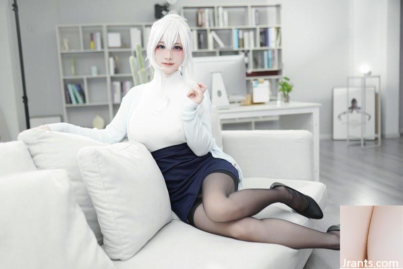 (Bộ sưu tập trực tuyến) Cô gái phúc lợi Youai “Cô gái tuyết góa phụ” Độc quyền VIP (71P) - Ảnh 23