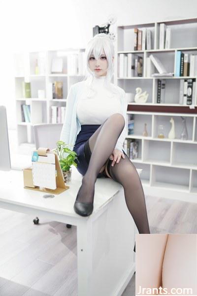 (Bộ sưu tập trực tuyến) Cô gái phúc lợi Youai “Cô gái tuyết góa phụ” Độc quyền VIP (71P) - Ảnh 7