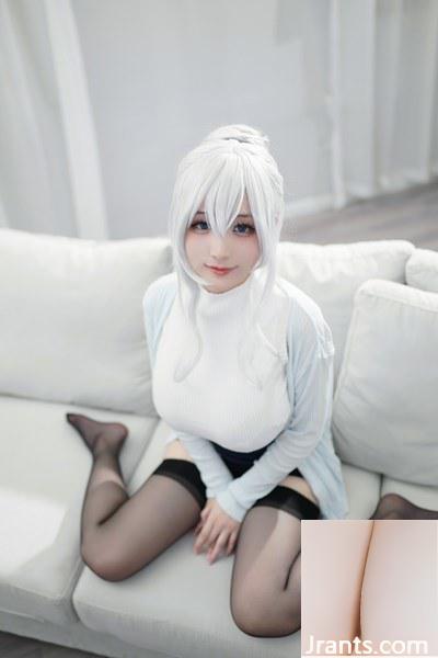 (Bộ sưu tập trực tuyến) Cô gái phúc lợi Youai “Cô gái tuyết góa phụ” Độc quyền VIP (71P) - Ảnh 8