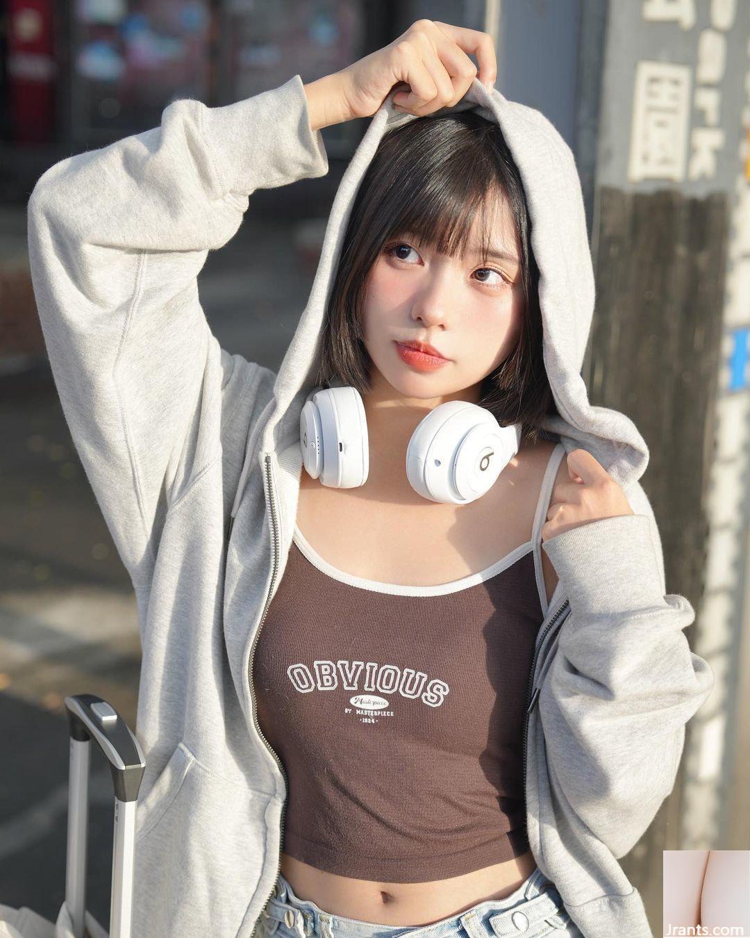 Người yêu mắt to “皊皊” nóng bỏng, bụ bẫm và đầy cám dỗ (10P) - Ảnh 9