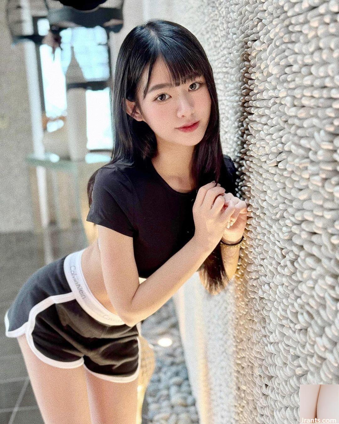 Chụp ngoại cảnh hot girl “You Xin” với đôi chân ngọc trắng nõn nà táo bạo để lộ dáng người thực sự rất hấp dẫn (10P) - Ảnh 7