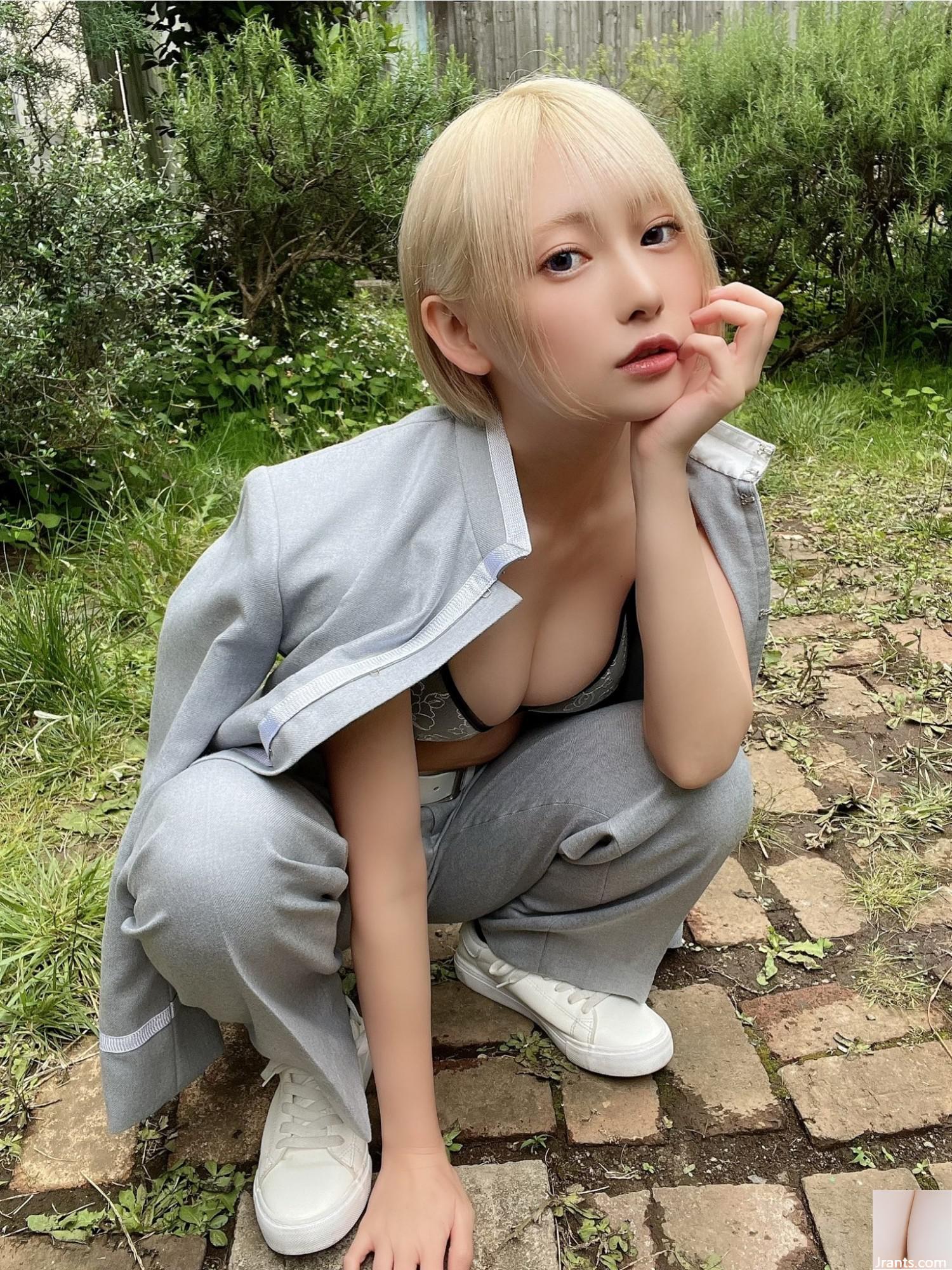 (こころ Shinozaki) Cosplayer tóc ngắn thể hiện sự chân thành một cách hào phóng (18P) - Ảnh 18