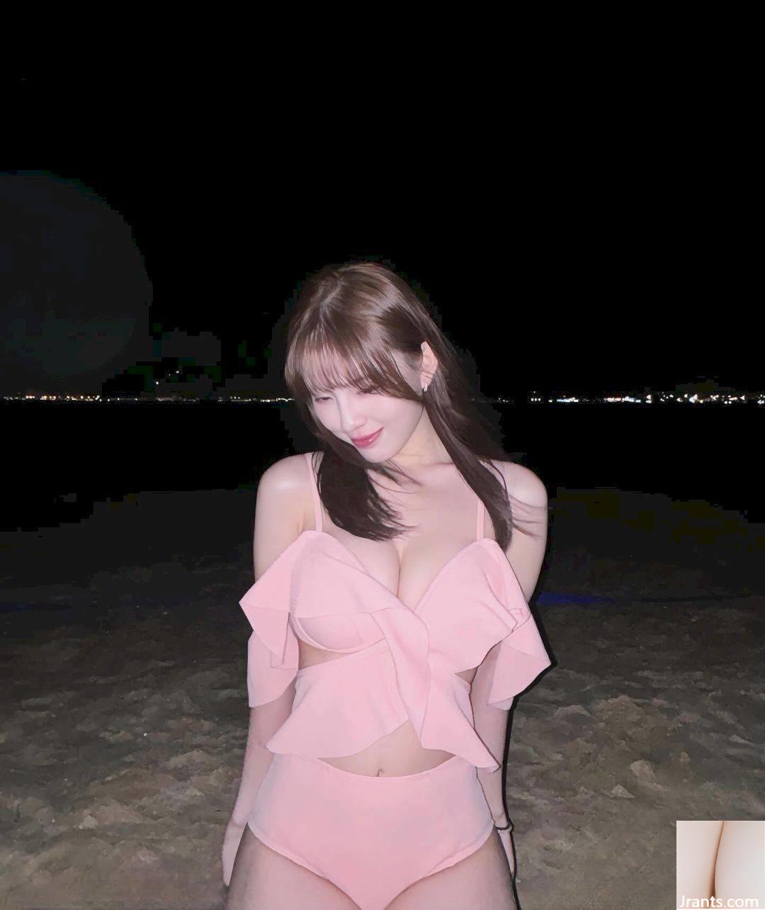 cảnh đêm bãi biển