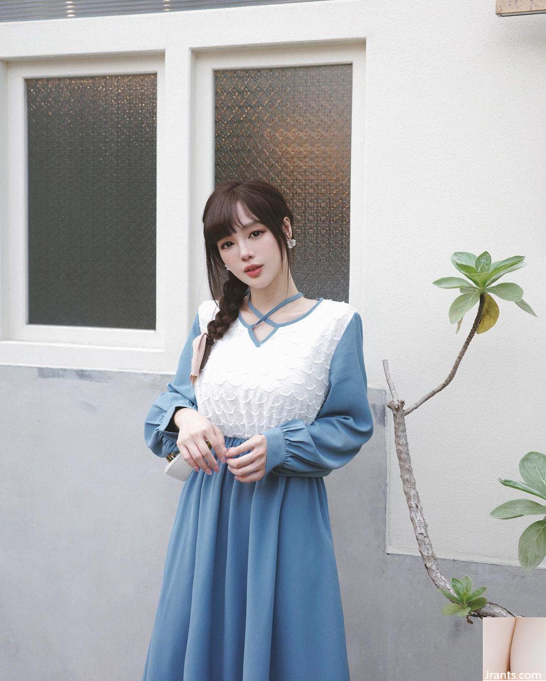 Người đẹp âm nhạc “Qiu Han” sở hữu vóc dáng xinh đẹp trong trang phục ngọt ngào và cay nồng (10P) - Ảnh 7