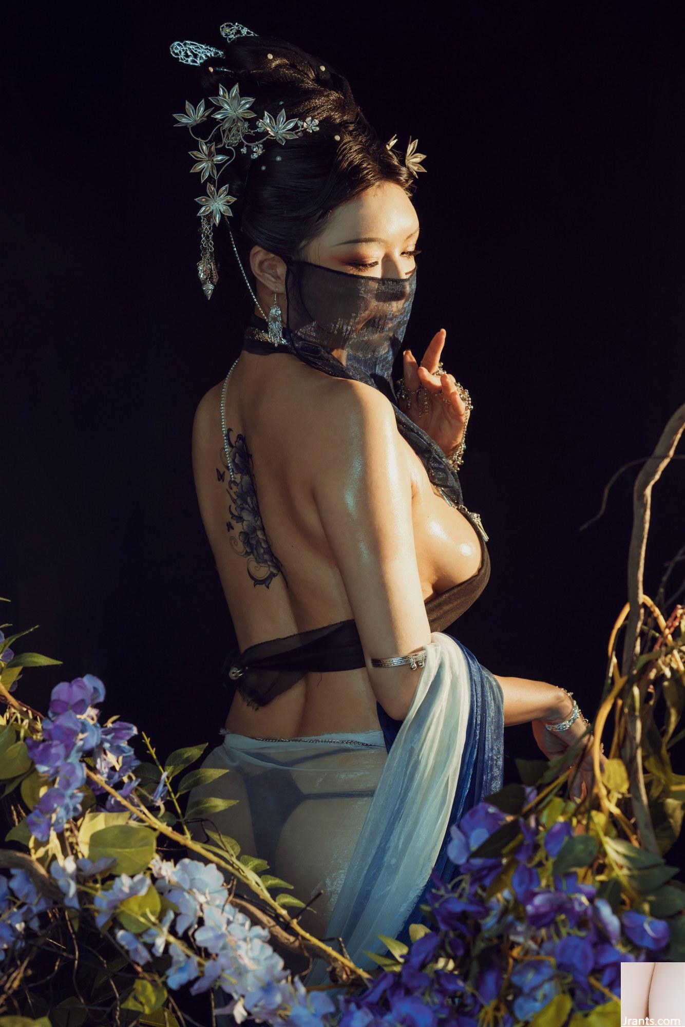 “Vũ công Trung Đông 2” của Qiu và Corgi giải phóng bộ ngực tuyết khiến người ta mê mẩn (36P) - Ảnh 35