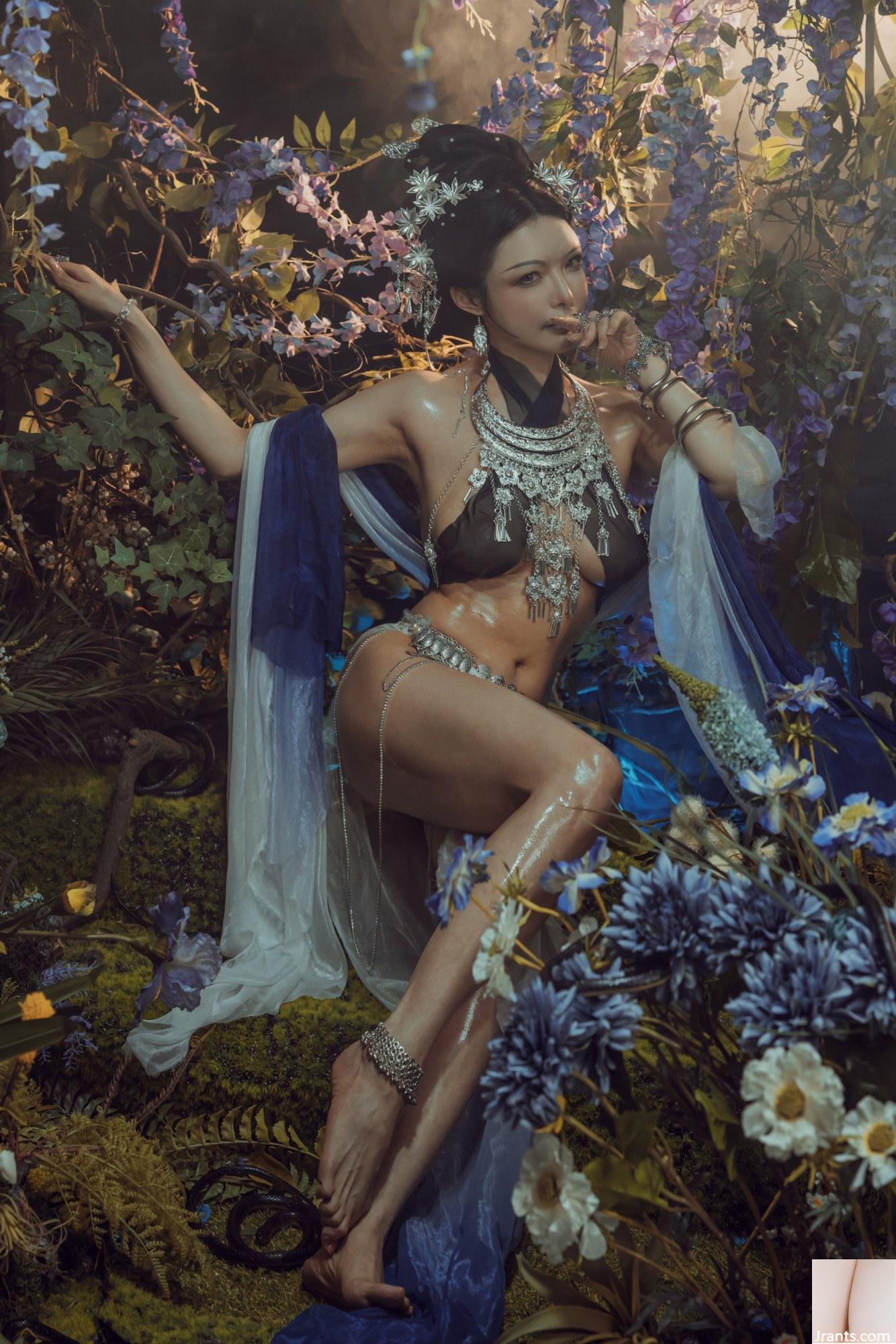 “Vũ công Trung Đông 2” của Qiu và Corgi giải phóng bộ ngực tuyết khiến người ta mê mẩn (36P) - Ảnh 5