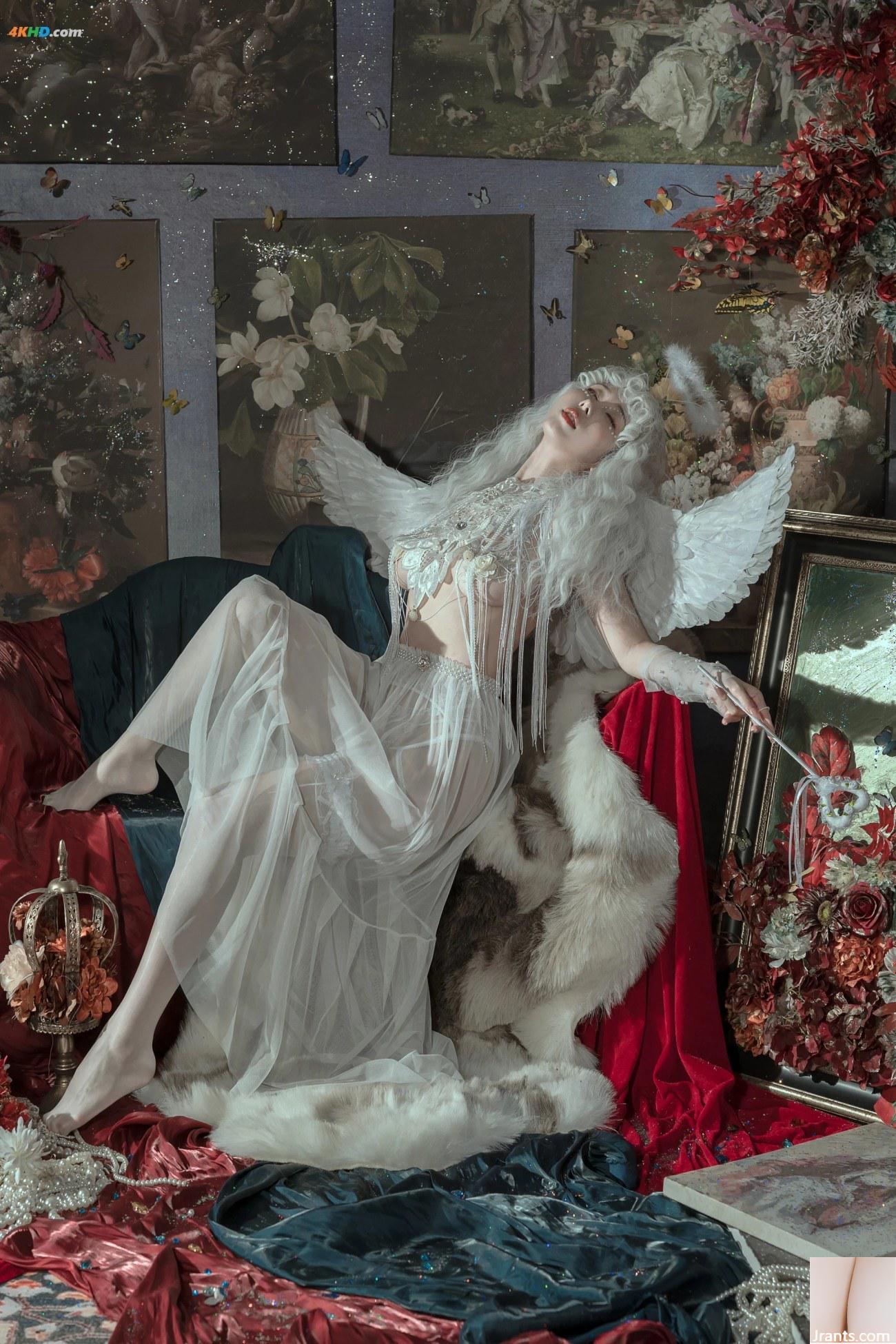 Cosplay Yunxixi – Thiên thần (50P) - Ảnh 20