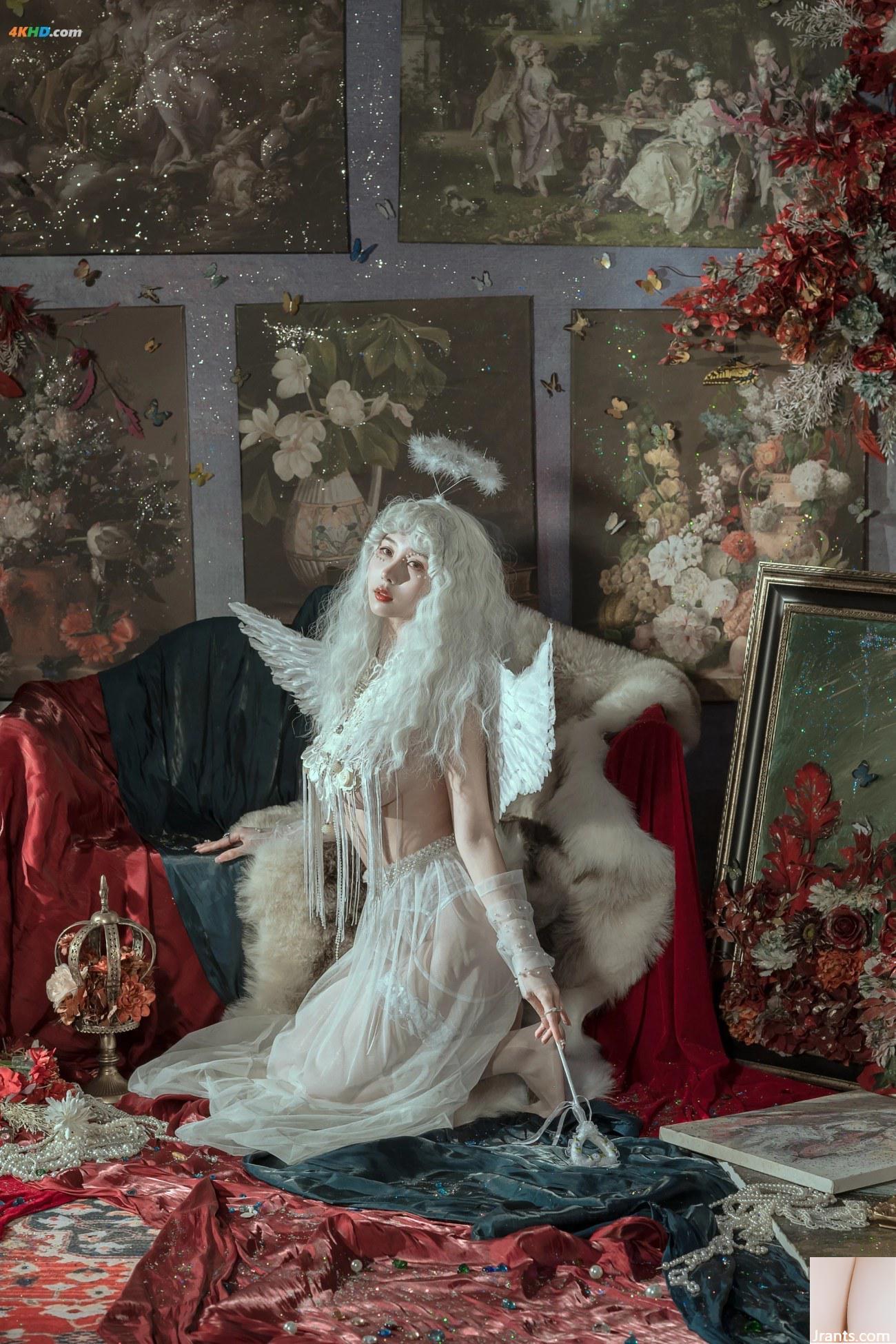 Cosplay Yunxixi – Thiên thần (50P) - Ảnh 22