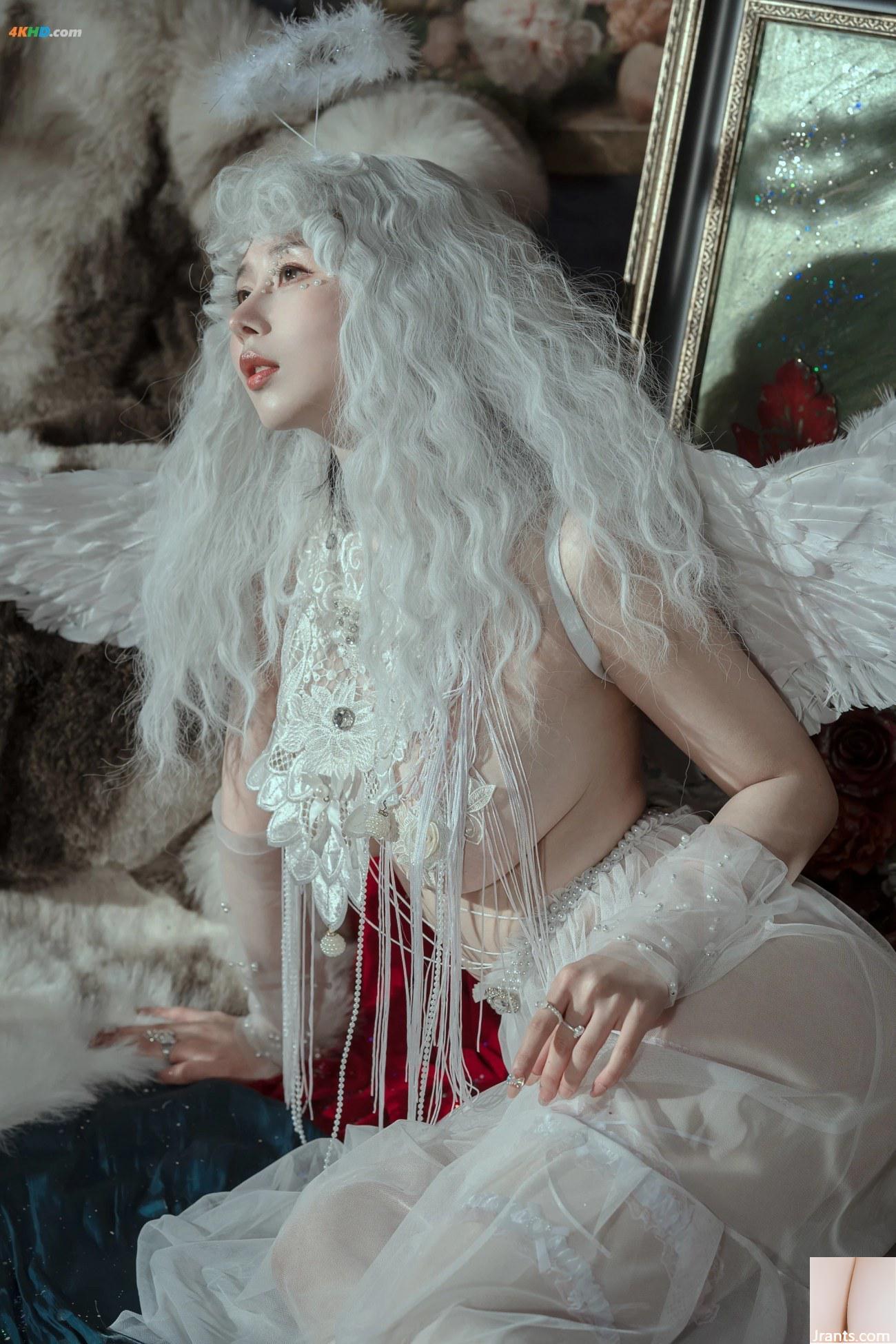 Cosplay Yunxixi – Thiên thần (50P) - Ảnh 23