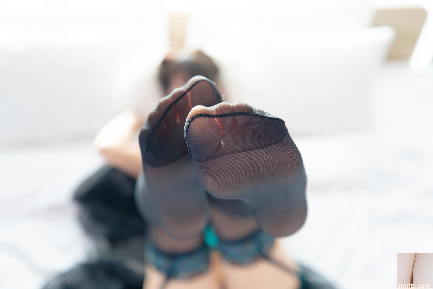 “Garter Field” đùi săn chắc đầy chữa lành của Kagakusaka Mafuyu (75P) - Ảnh 19