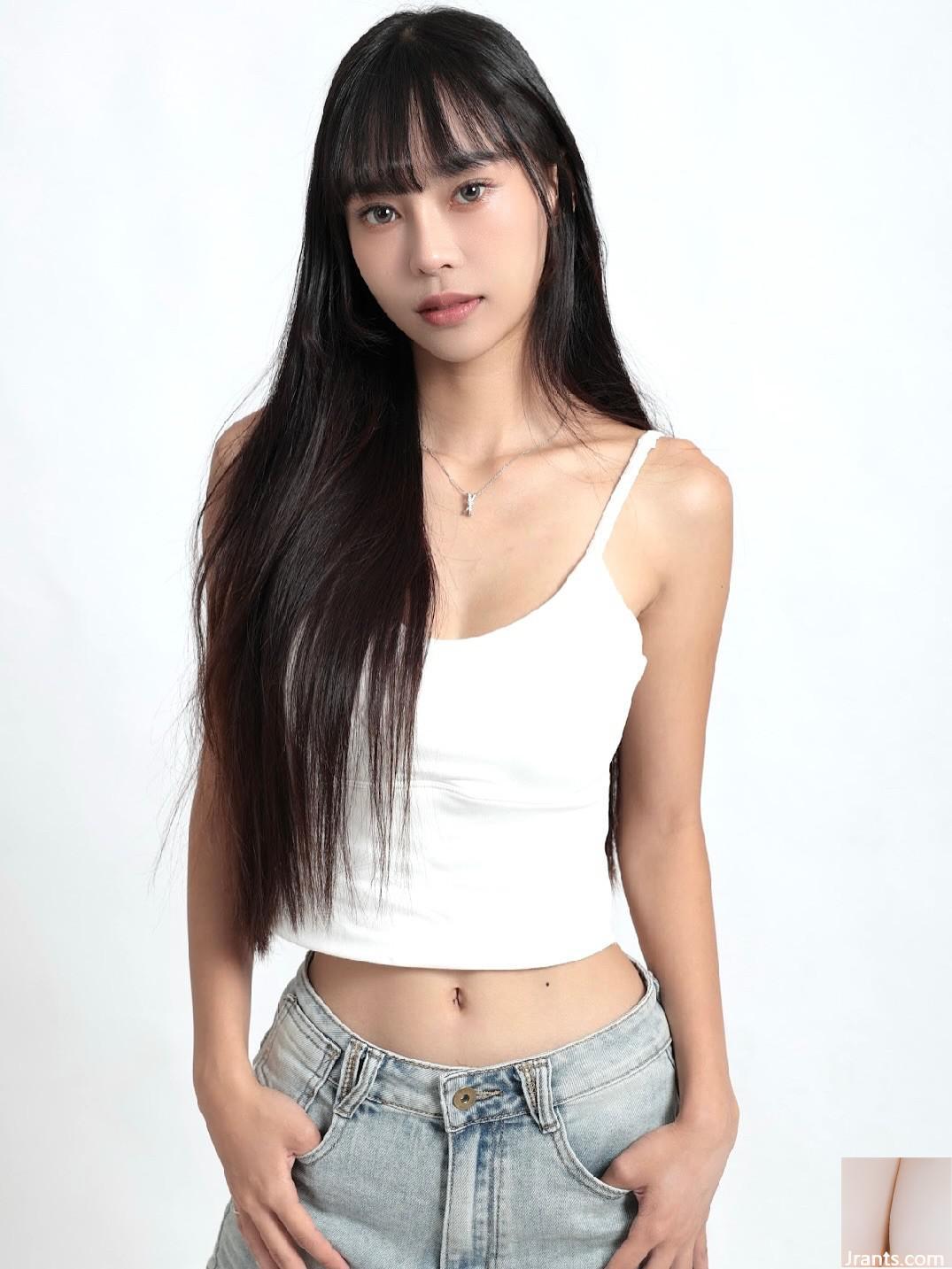 Vóc dáng hoàn hảo của “Luo cc” thách thức giới hạn thị giác là gầy và chất liệu (10P)