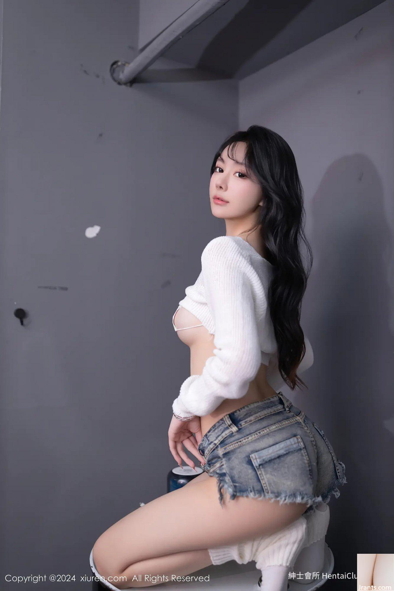 Người mẫu quốc dân You-You (Xie Xiaoan) XiuRen2024.04.26 No.8458 Đồ lót gợi cảm nóng bỏng (81P - Ảnh 42
