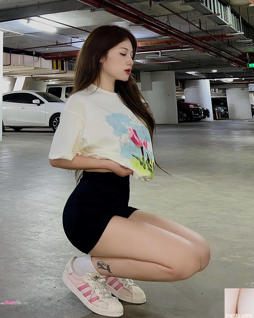 Cô gái cao ráo xinh đẹp với những đường cong cắt thấp hoàn hảo - Ảnh 10