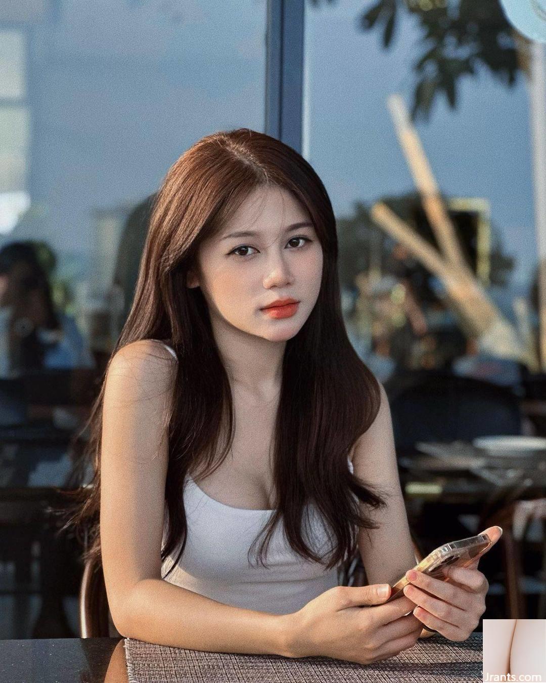 Cô gái cao ráo xinh đẹp với những đường cong cắt thấp hoàn hảo - Ảnh 15