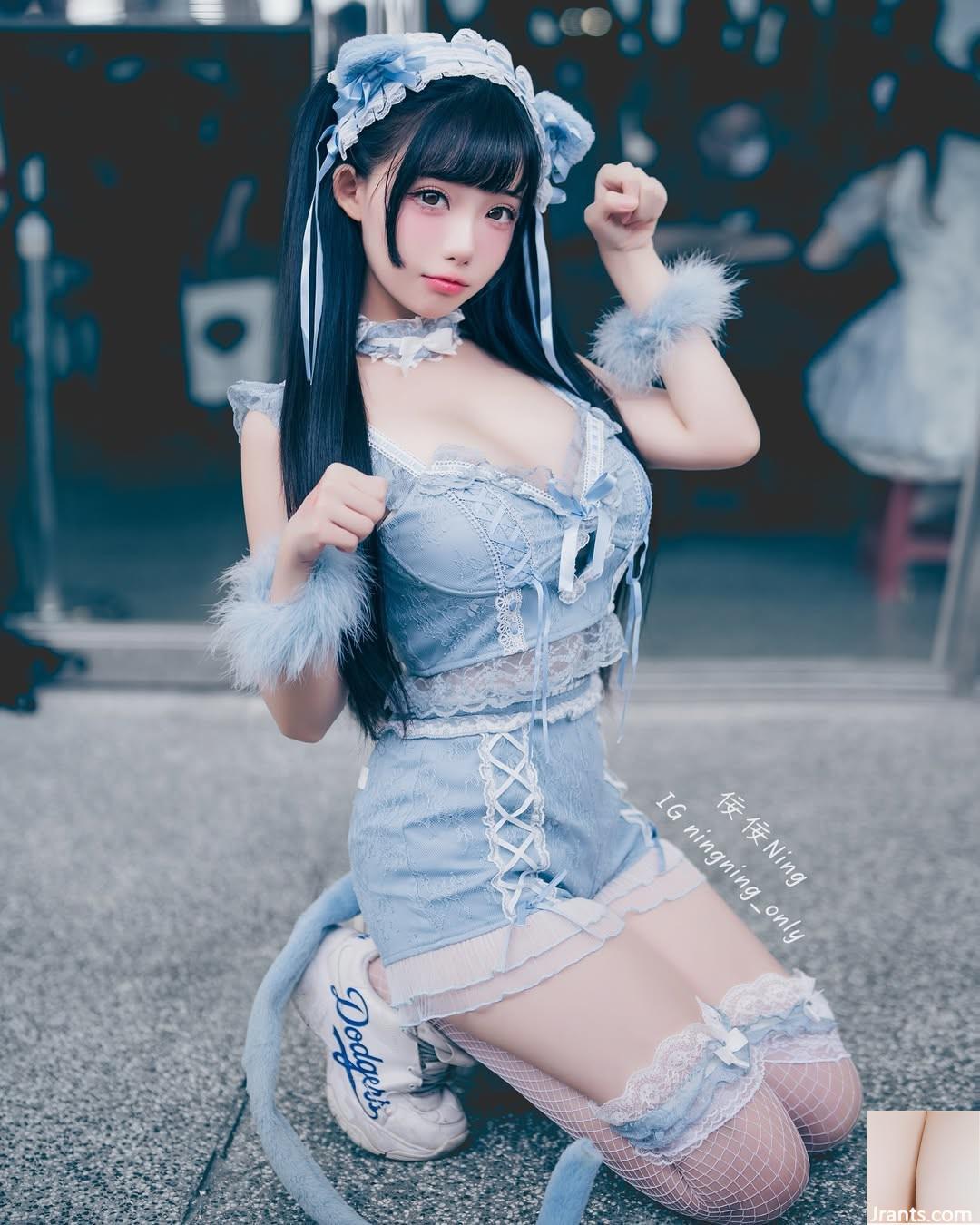 Thân hình xinh đẹp của “佞佞Ning” hiện ra … nóng bỏng quá (10P) ( - Ảnh 4