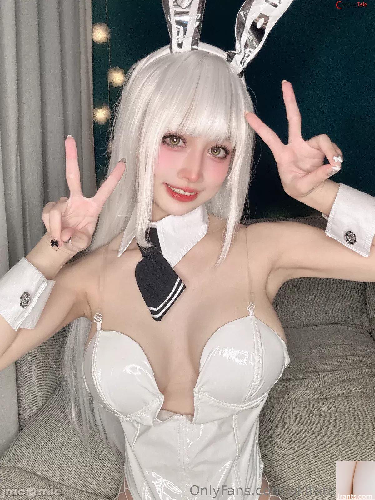 Okita Rinka Rinka-Okita Rinka cosplay Blanc – NIKKE (75P) - Ảnh 60