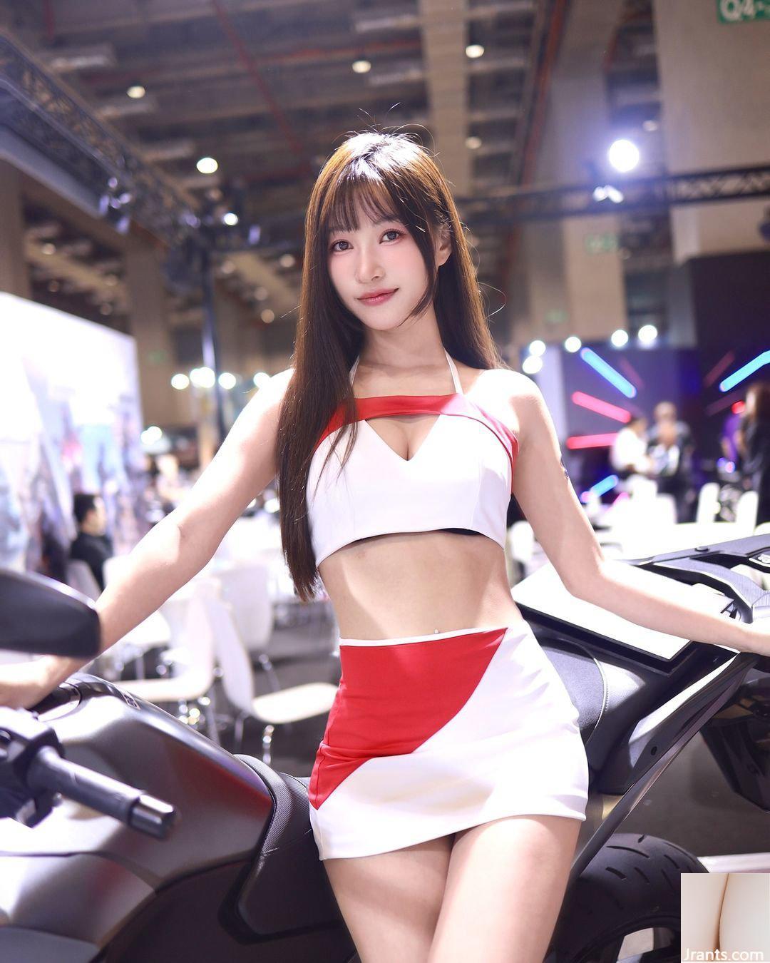 “Nina Zhang Zhang” Đường rãnh sâu trên ngực không thể che giấu được, thật quyến rũ (10P) - Ảnh 3