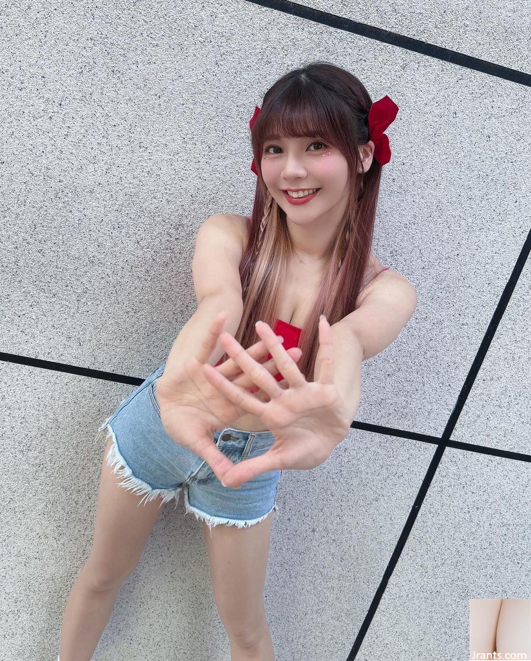 “Yu Xiaowen” cười duyên đến mức không thể kìm lại được vóc dáng bụ bẫm (10P) - Ảnh 8