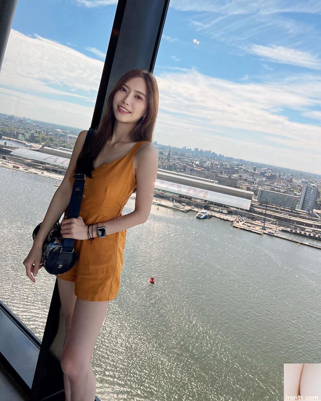 Người mẫu nóng bỏng “Zhang Xiaoyi” có thân hình cong như vậy, bức ảnh khi cô chụp ảnh tự sướng quá đẹp (10P) - Ảnh 3