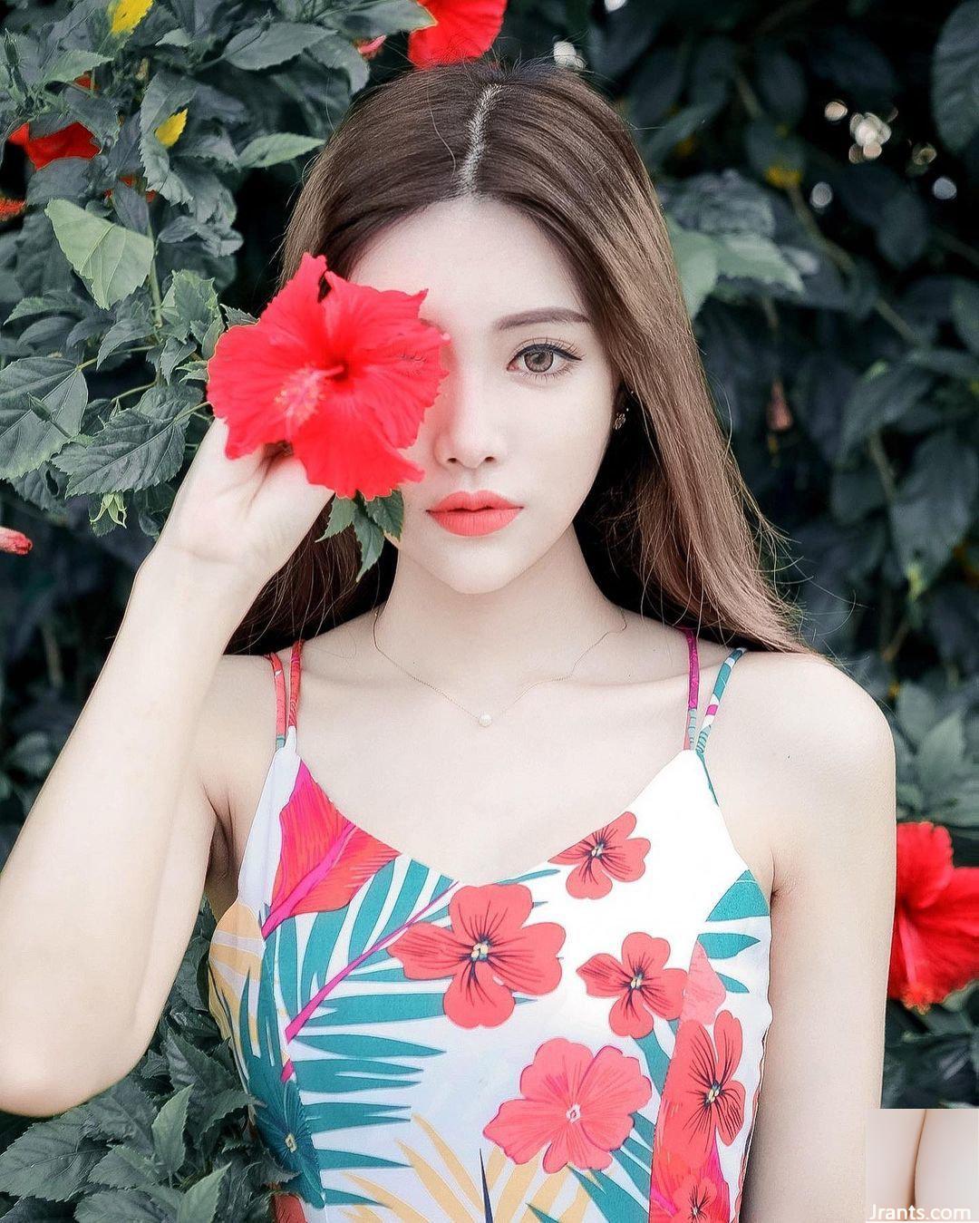 Người mẫu thời trang trẻ “Zhuang Shujie” đầy đặn đến mức tràn ra ngoài. Bộ ngực trắng nõn xinh đẹp quá ngon (10P) - Ảnh 10