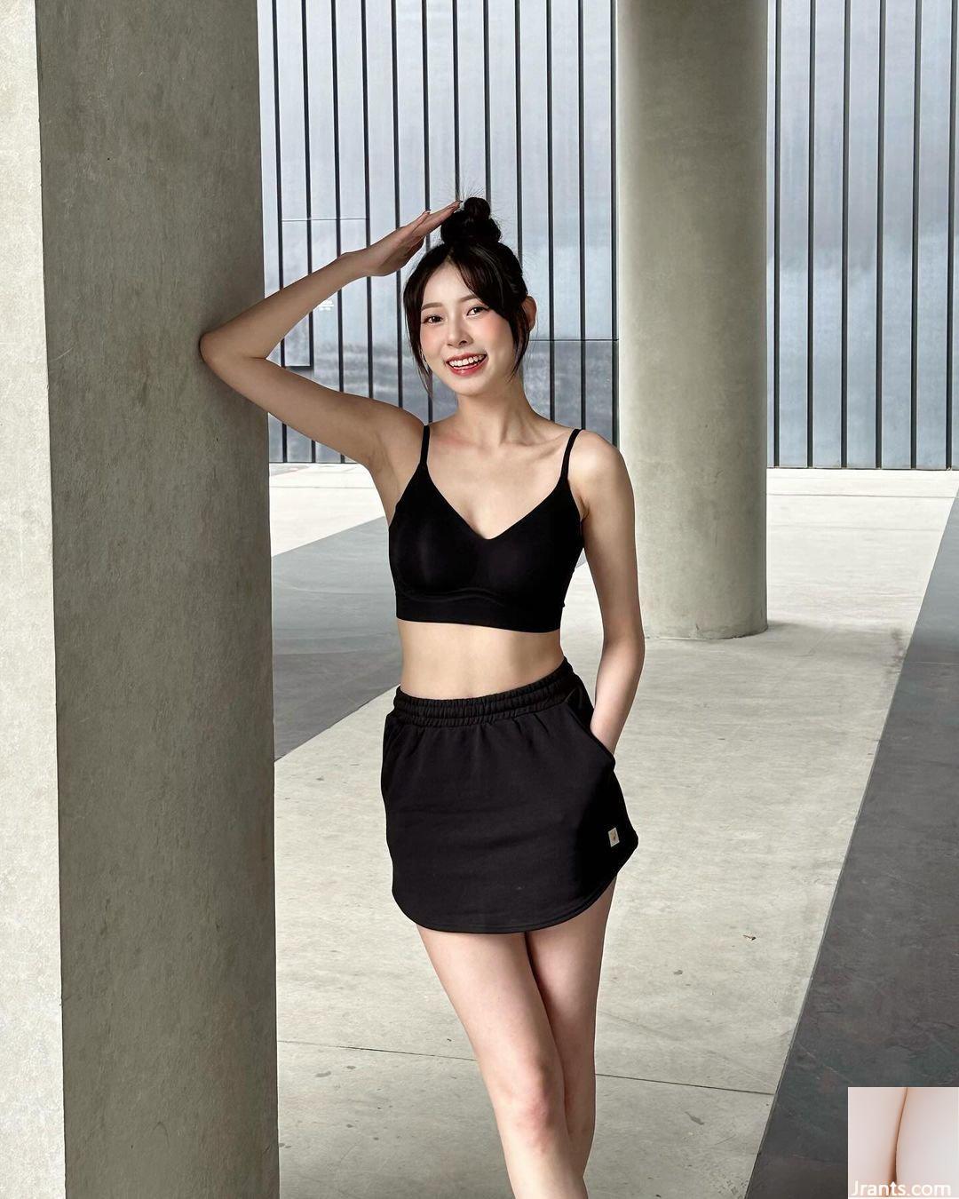 “Lin Qianhan” không thể giấu được nụ cười ngọt ngào, khí chất thon thả và vóc dáng chuẩn (10P) - Ảnh 5