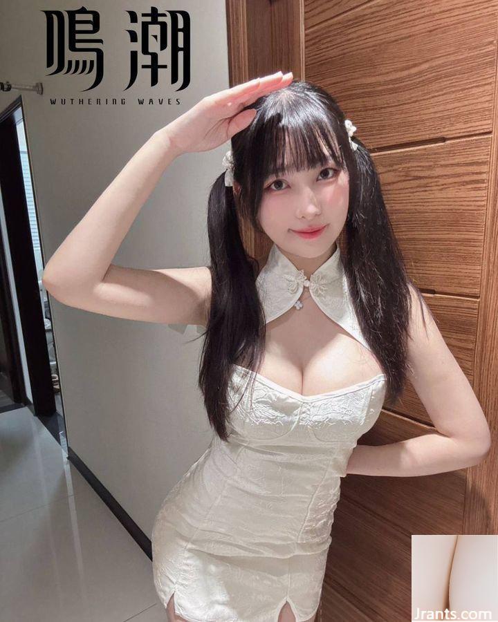 Hot girl phát sóng trực tiếp “Yili” có nụ cười ngọt ngào đốn tim mọi người. Bộ ngực xinh đẹp to, tròn và siêu căng (10P) - Ảnh 8