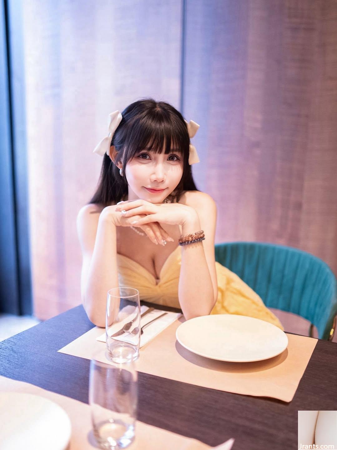 “Qiao Qiaoer QQE” đôi mắt điện quyến rũ với tỷ lệ cơ thể thần kỳ Thái Cực Quyền (10P)