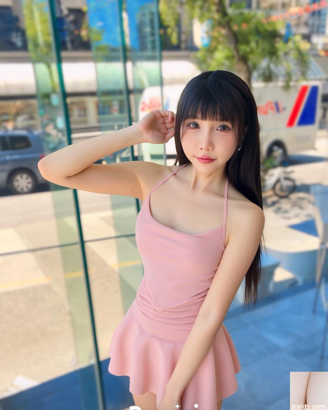 “Qiao Qiaoer QQE” đôi mắt điện quyến rũ với tỷ lệ cơ thể thần kỳ Thái Cực Quyền (10P) - Ảnh 5