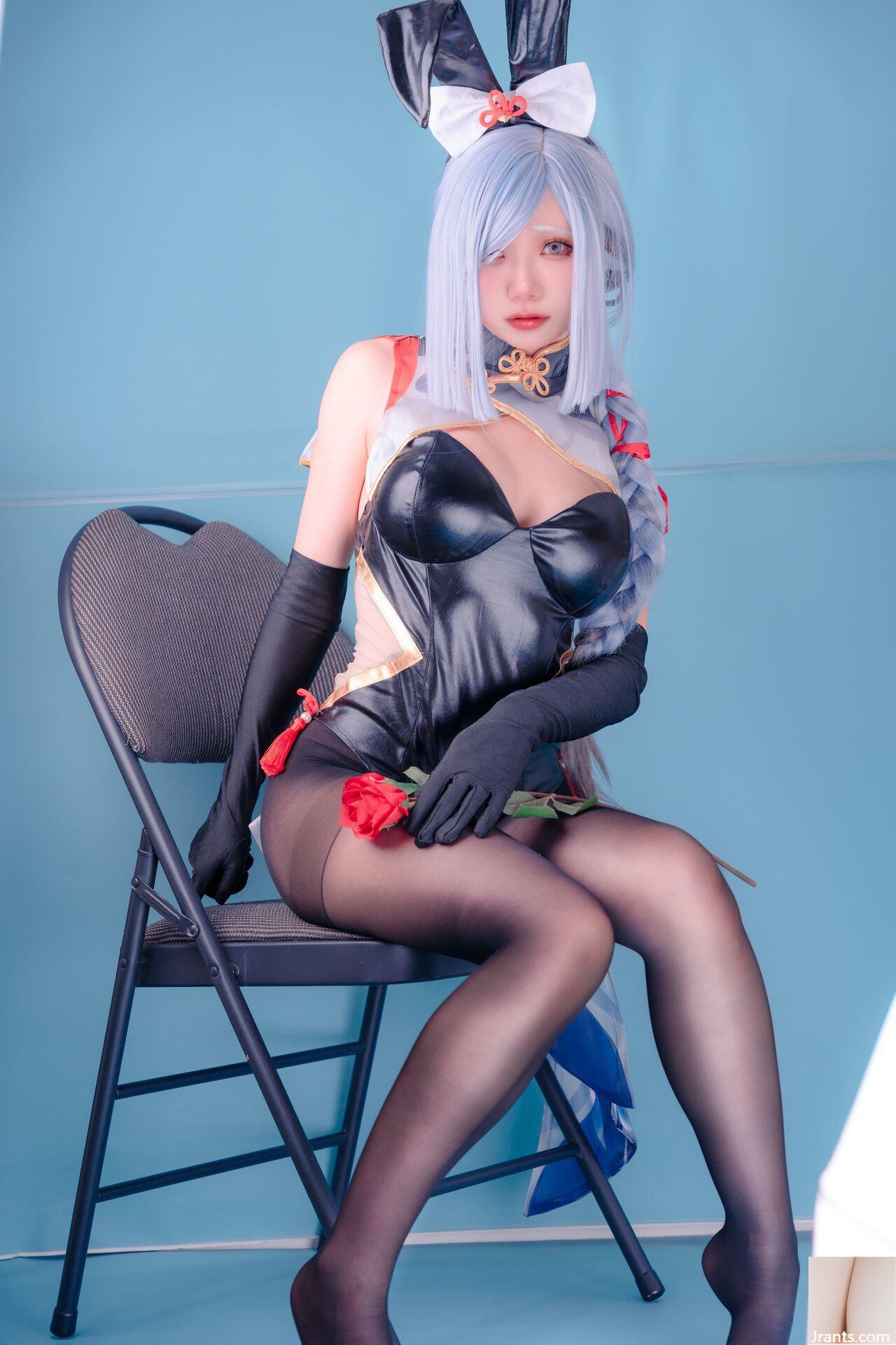 Banitsuru! Chú hạc trông kỳ dị khi đeo tai thỏ - Ảnh 17