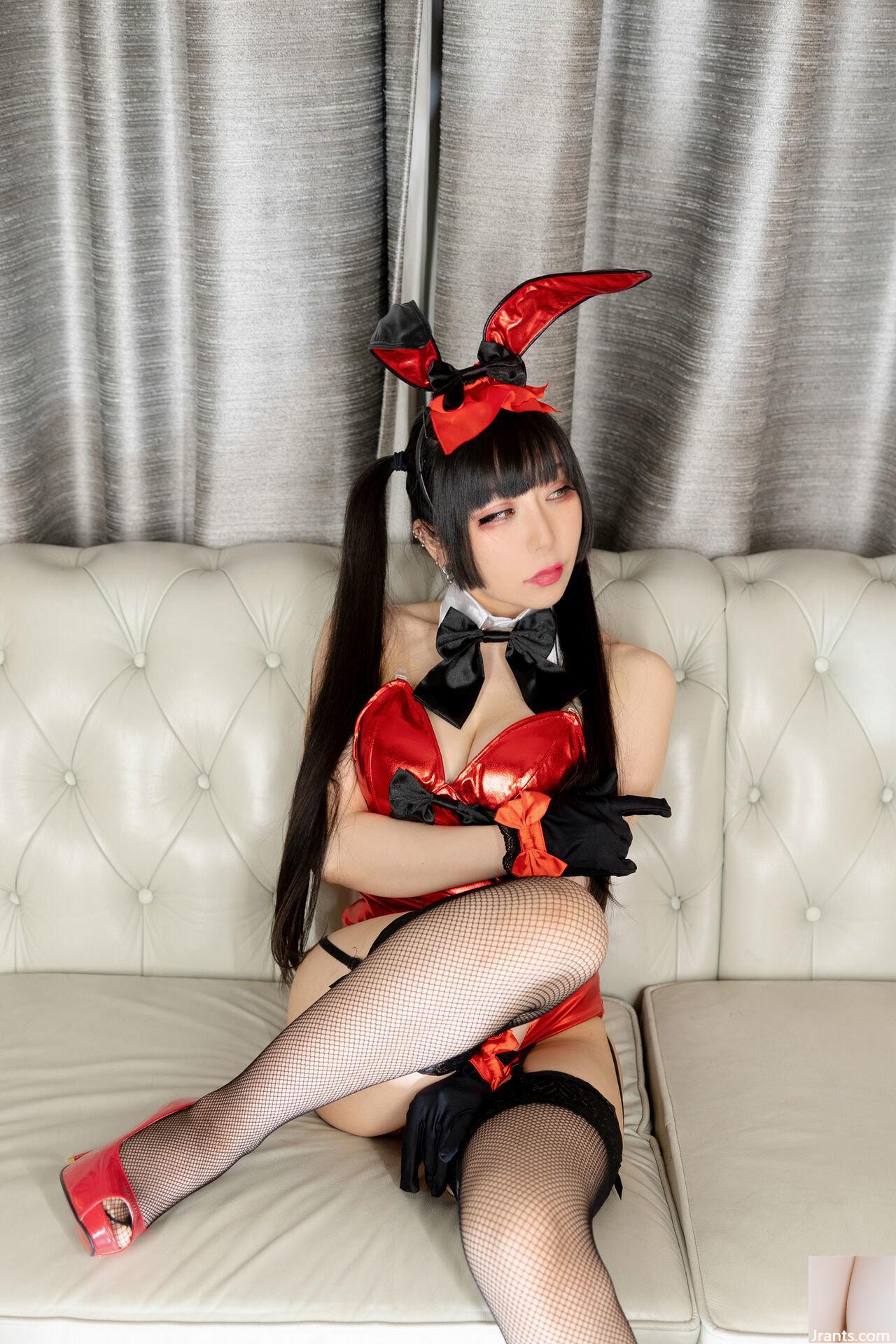 Ahehe Cô gái thỏ Atashiko 1 - Ảnh 30