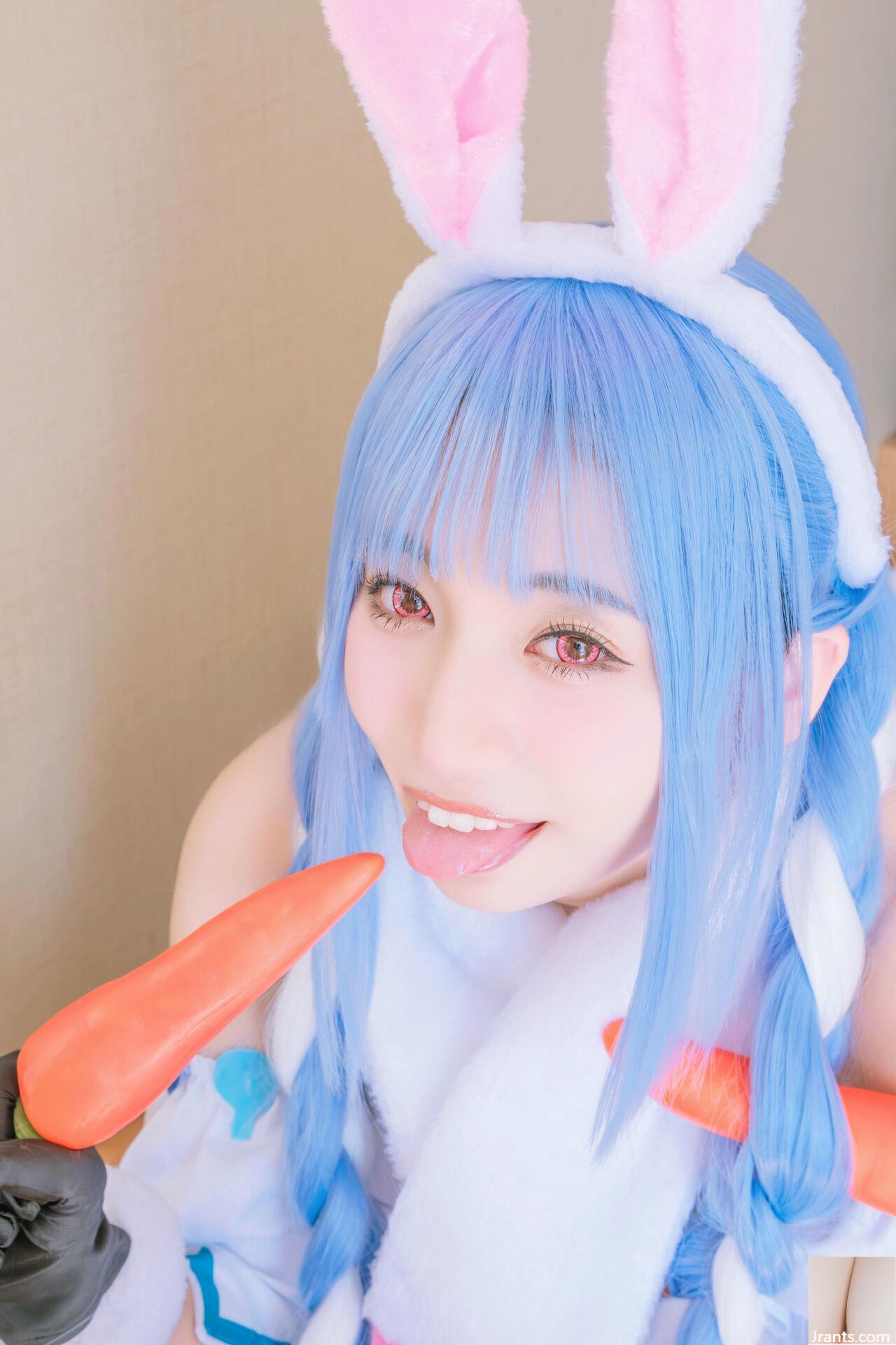 Thỏ siêu dễ thương đẳng cấp thần tượng Một cô gái xinh đẹp tên Pekora có làn da bè và chiếc nhẫn tử thần mù quáng! ! tinh dịch - Ảnh 26