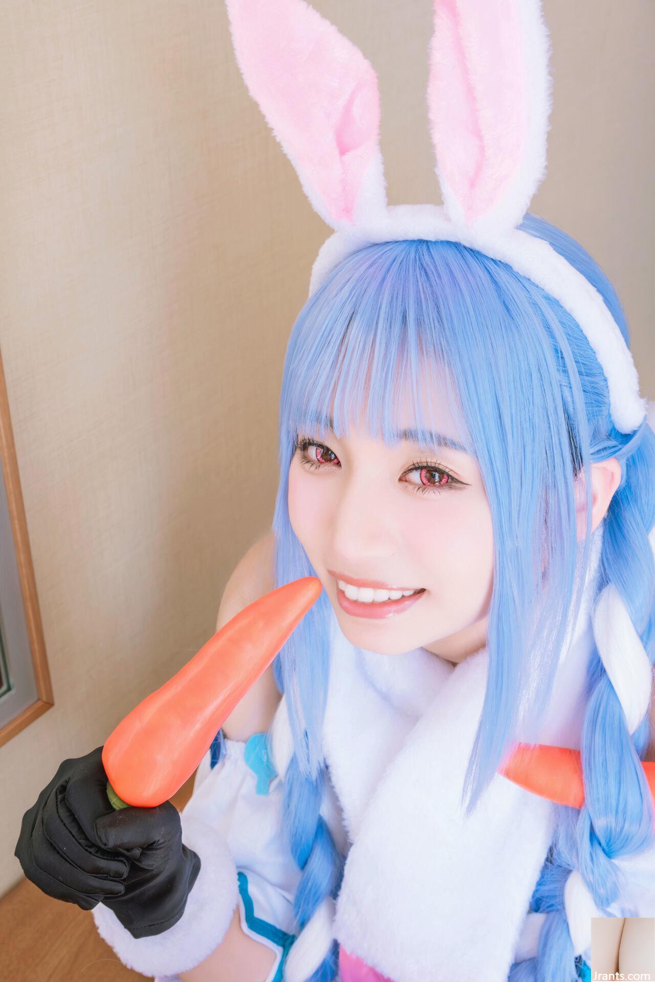 Thỏ siêu dễ thương đẳng cấp thần tượng Một cô gái xinh đẹp tên Pekora có làn da bè và chiếc nhẫn tử thần mù quáng! ! tinh dịch - Ảnh 27